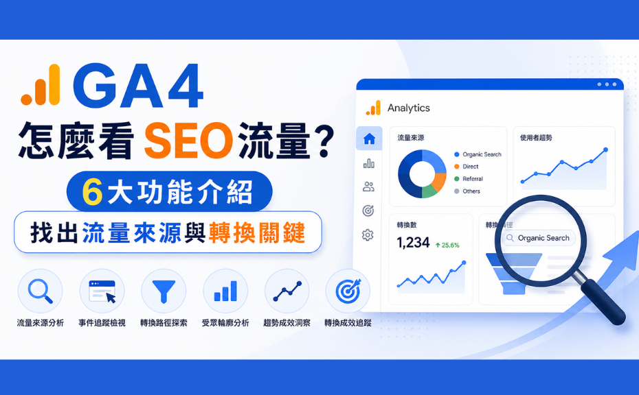 GA4怎麼看SEO流量